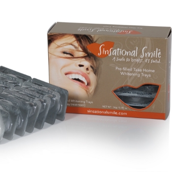 Sinsational Smile teeth whitening package