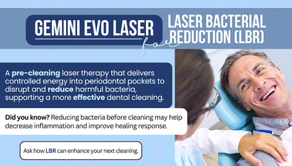 Graphic of how Gemini helps with cleanings