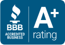 Better Business Bureau A Plus Rating badge