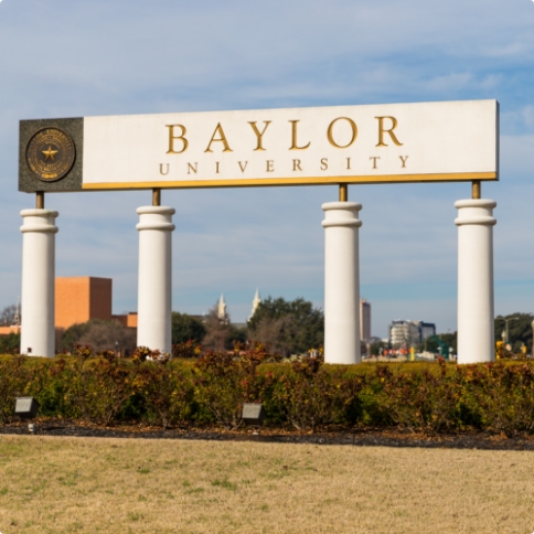 Billboard for Baylor University